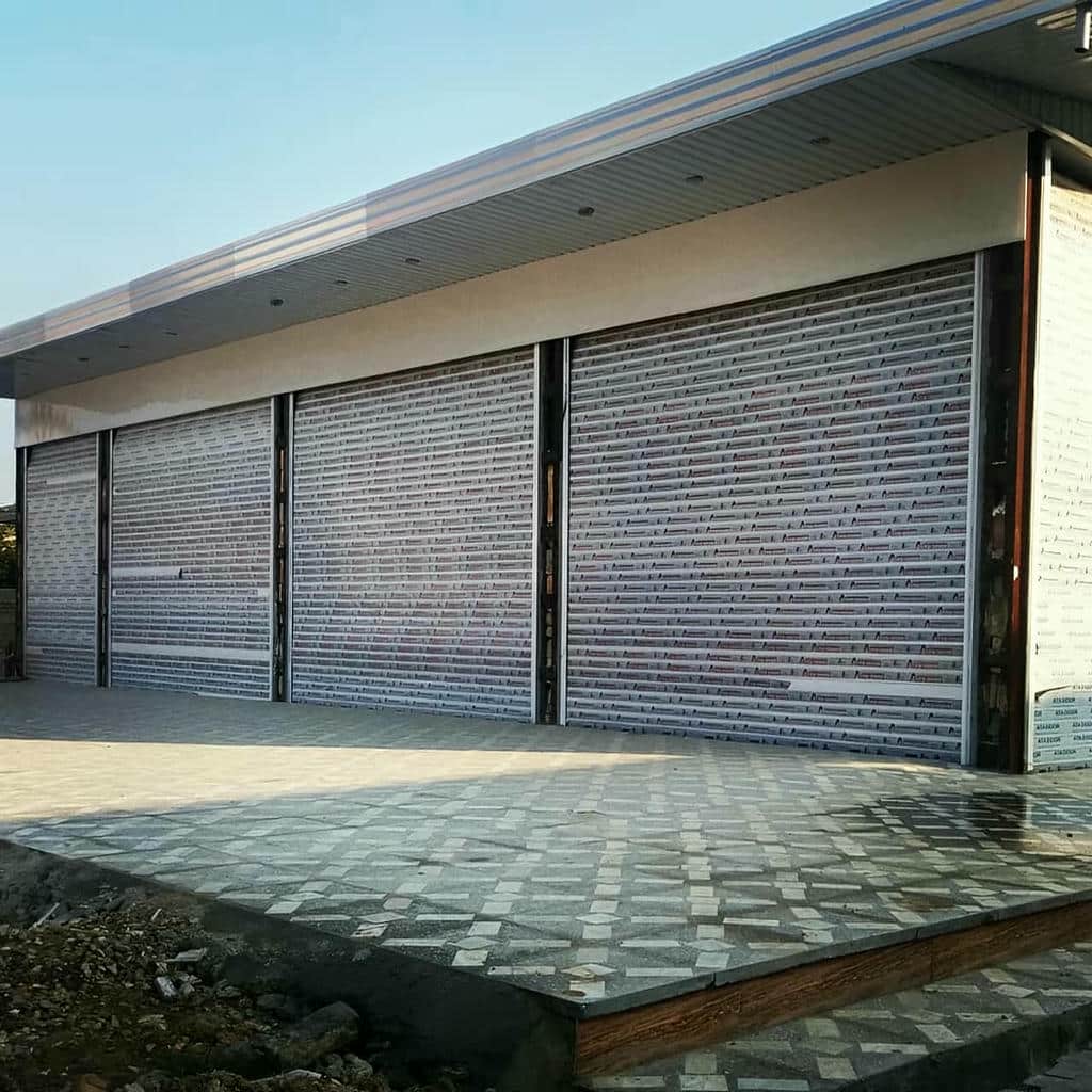 کرکره ریموت دار رشت ورودی پارکینگ