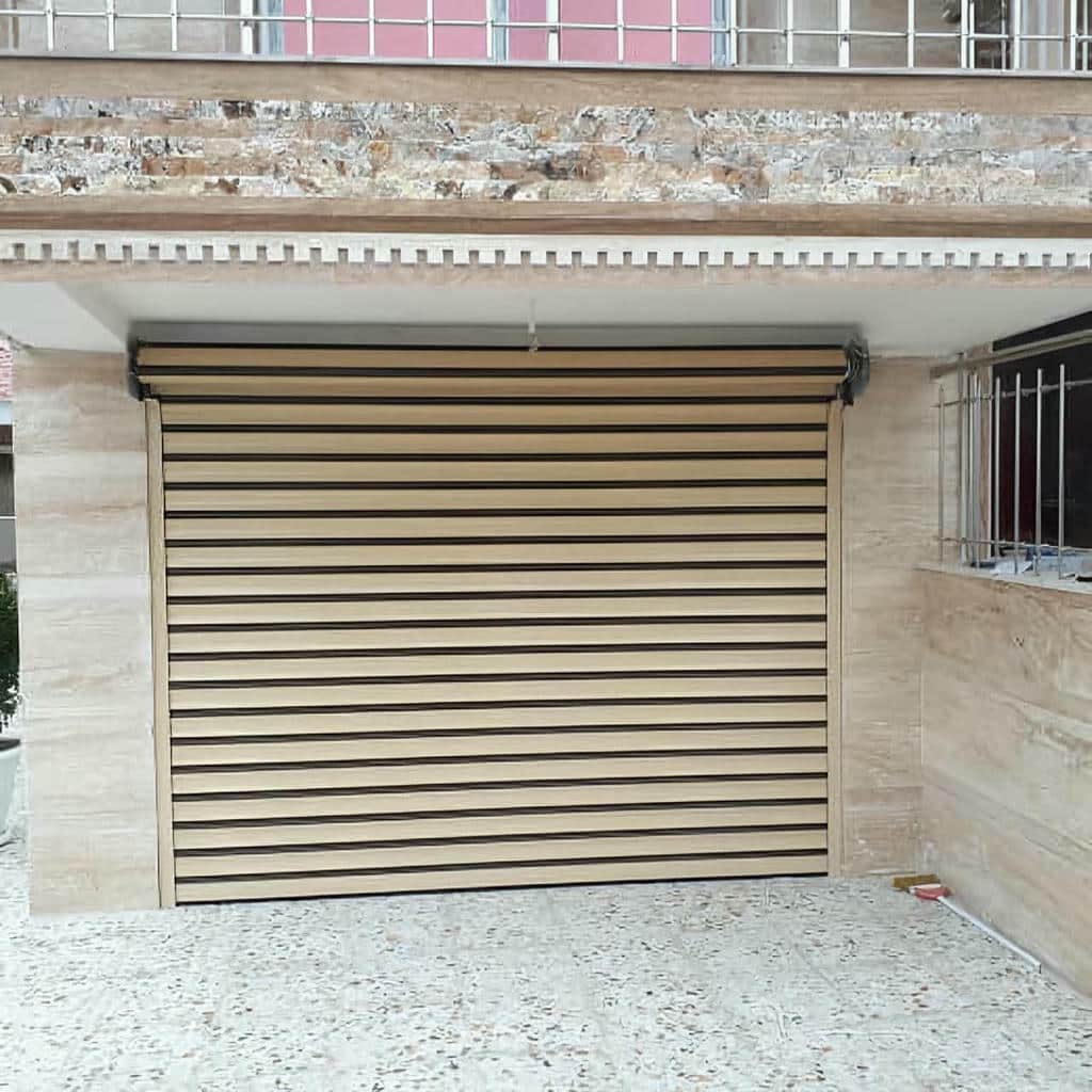 کرکره پارکینگ رشت تیغه آلومینیومی