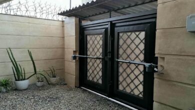 جک بازویی رشت با درب پارکینگ مسکونی