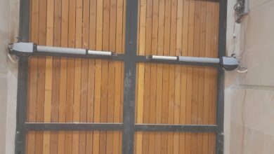 جک درب ویلایی رشت با مدل بازویی لوکس