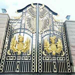 درب ویلایی پارکینگ فرفورژه کلاسیک رشت
