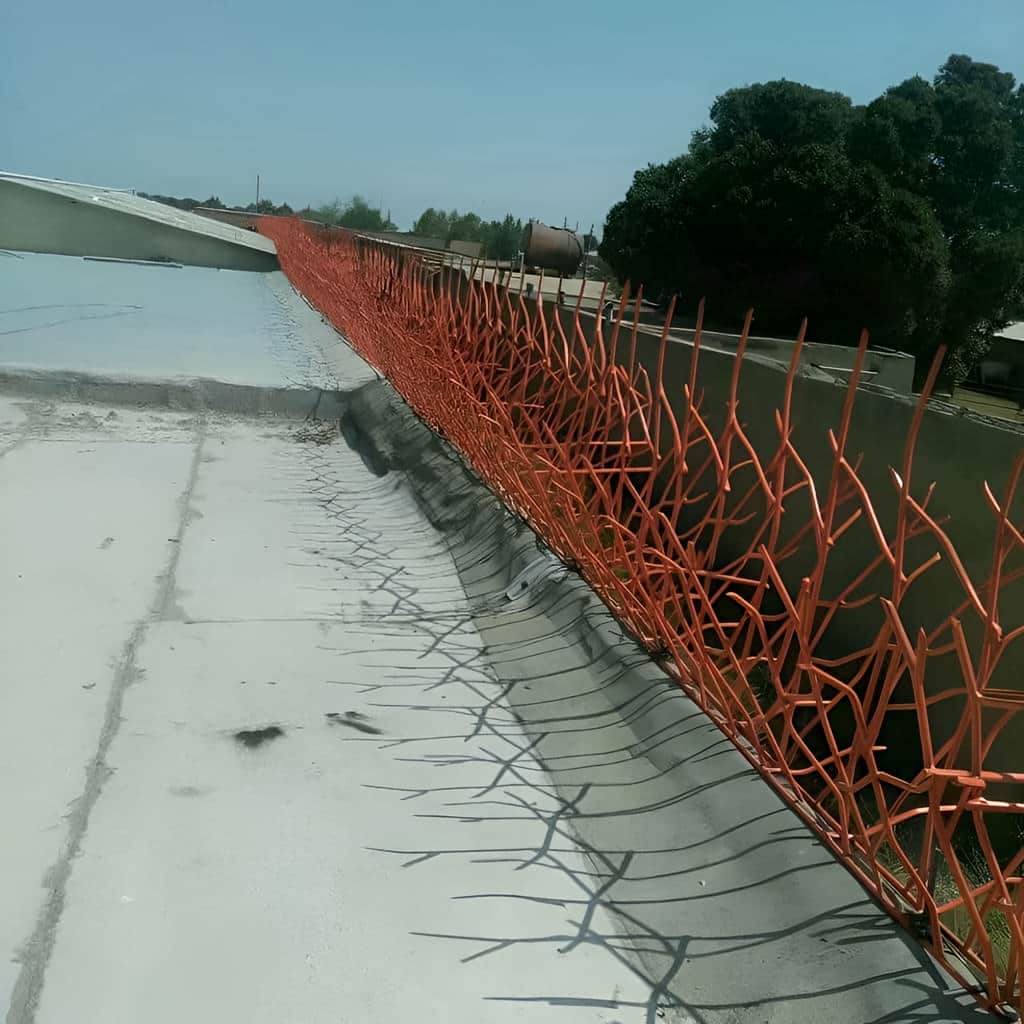 نرده حفاظ دیوار رشت با فرم شاخه ای