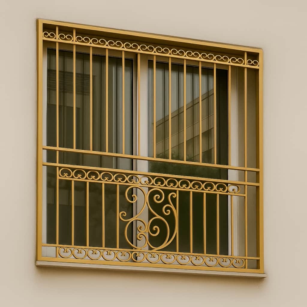محافظ پنجره آپارتمان مدرن