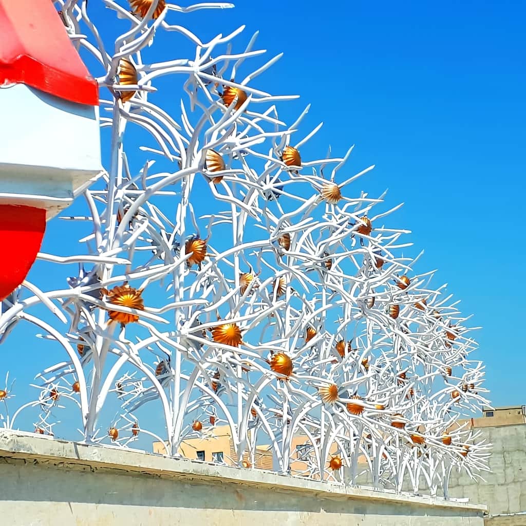 حفاظ دیوار رشت با ساختار فلزی