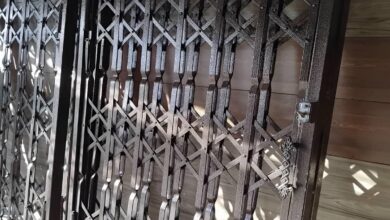 حفاظ متحرک رشت ورودی آپارتمان