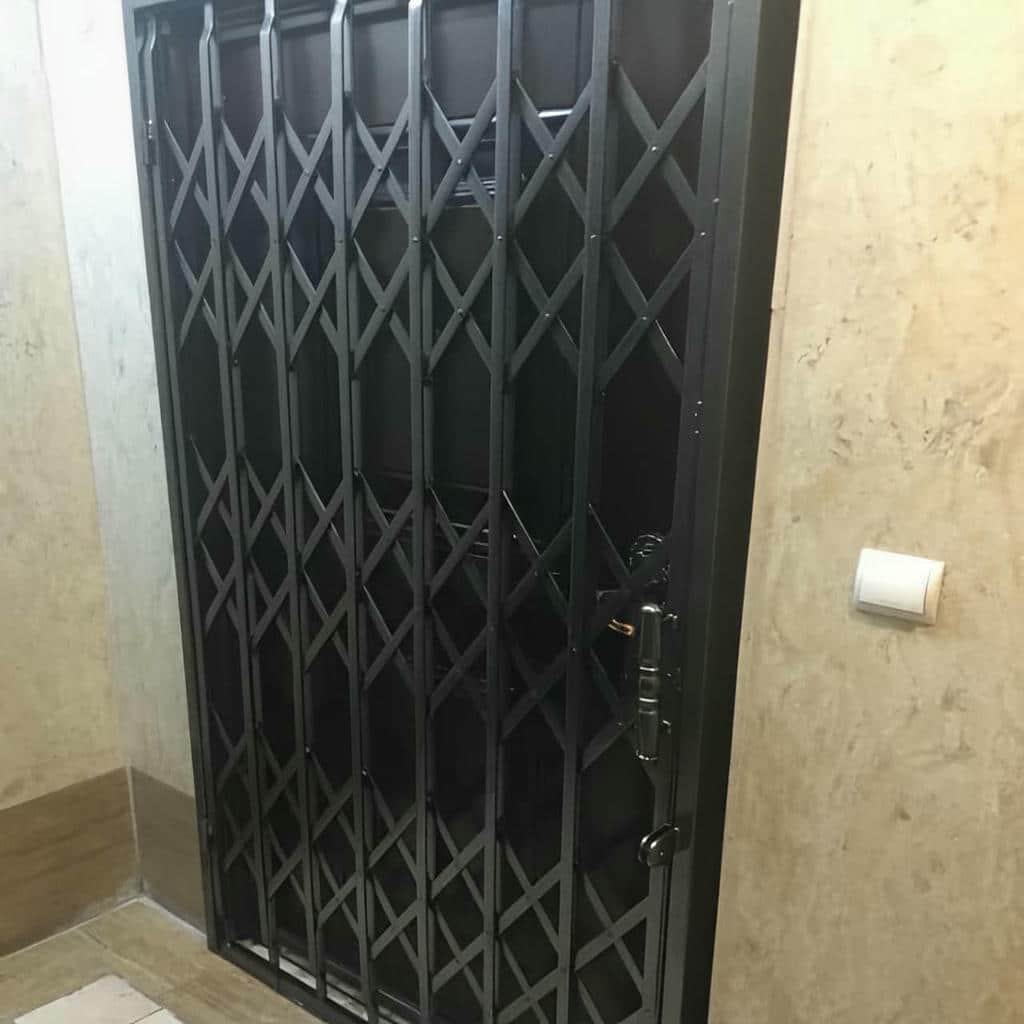 درب آپارتمان سفارشی رنگ تیره
