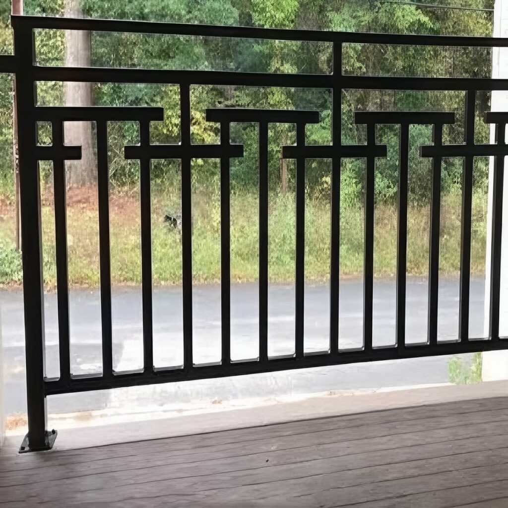 نرده بالکن مدرن رشت نمای ساختمان