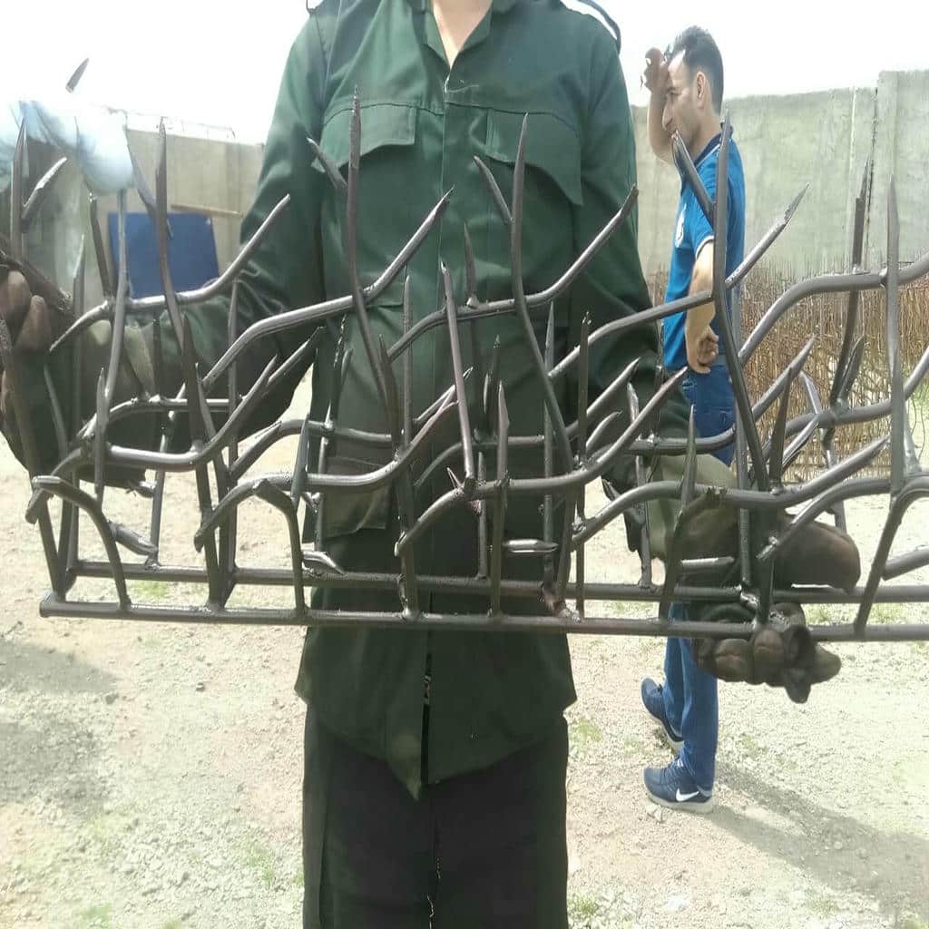 حفاظ دیوار رنگ شده رشت