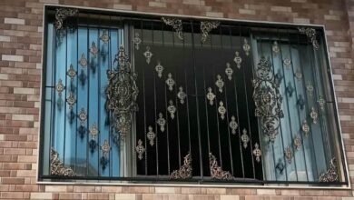 حفاظ پنجره آهنی رشت نمای ساختمان