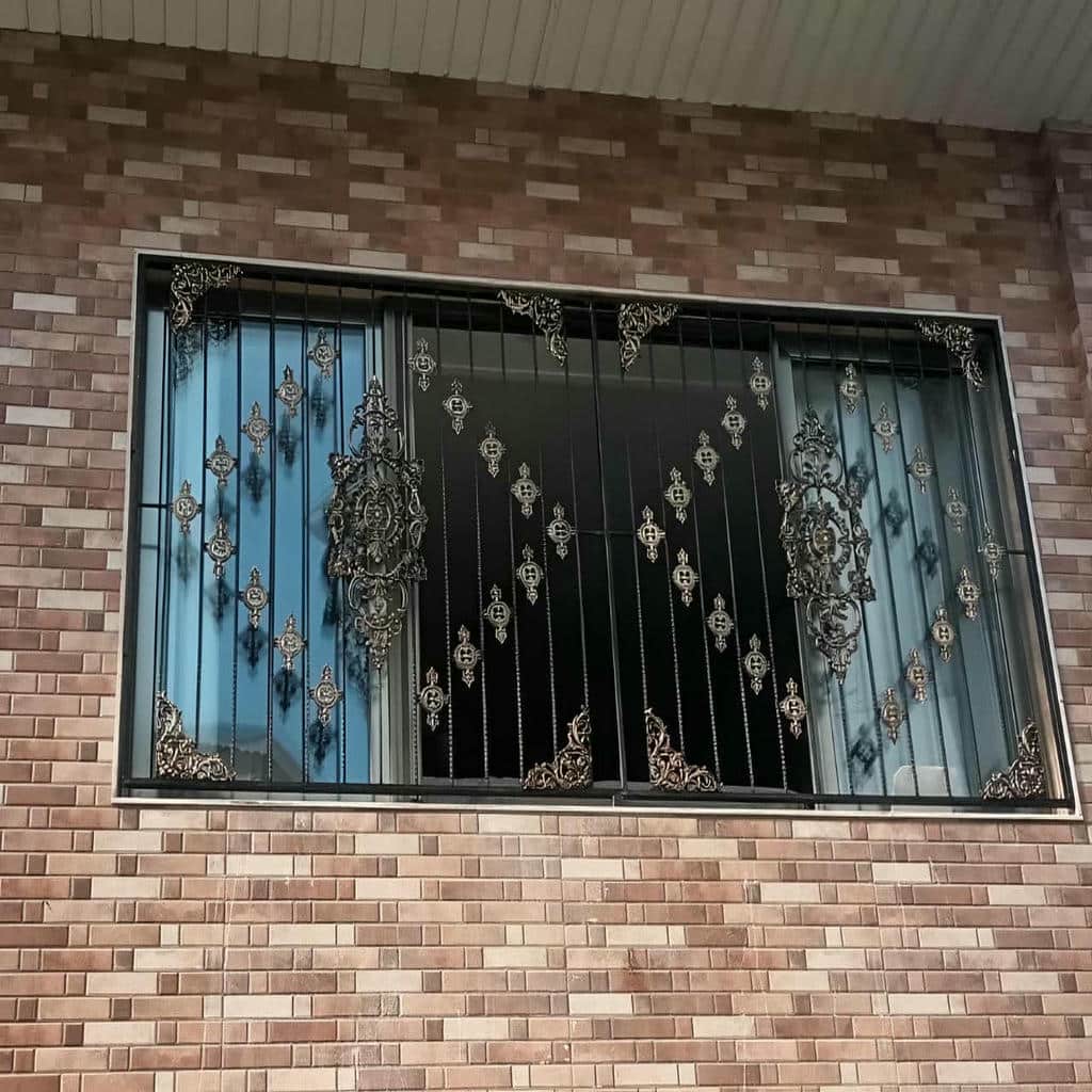 حفاظ پنجره آهنی رشت نمای ساختمان