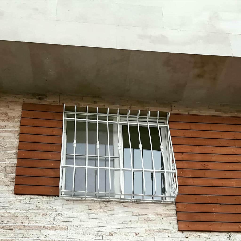 حفاظ پنجره طرح ساده آهنی