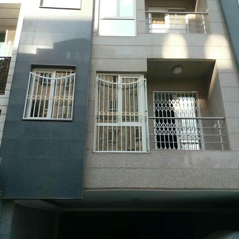 حفاظ پنجره ثابت رشت نمای فلزی مقاوم حفاظ پنجره ثابت رشت نمای فلزی مقاوم