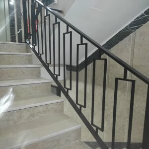 نرده فلزی بالکن رشت نمای فلزی مدرن