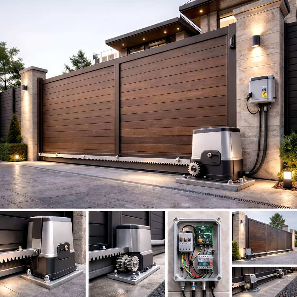 جک پارکینگی رشت نمونه اجرای ورودی