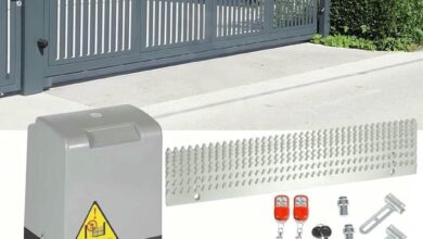 جک ریلی رشت مدل ریلی مشکی برای ورودی پارکینگ