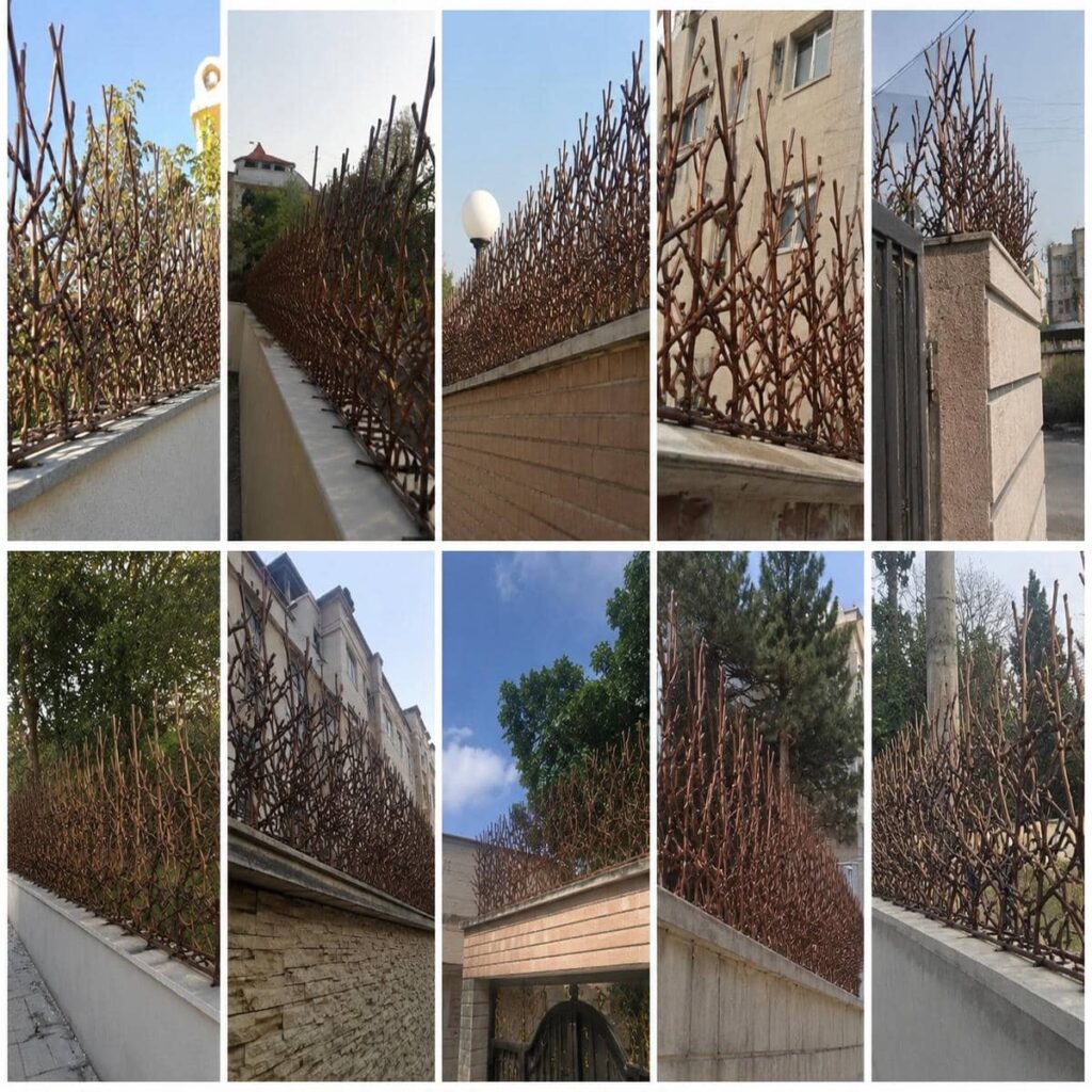 حفاظ سرنیزه ای حیاط