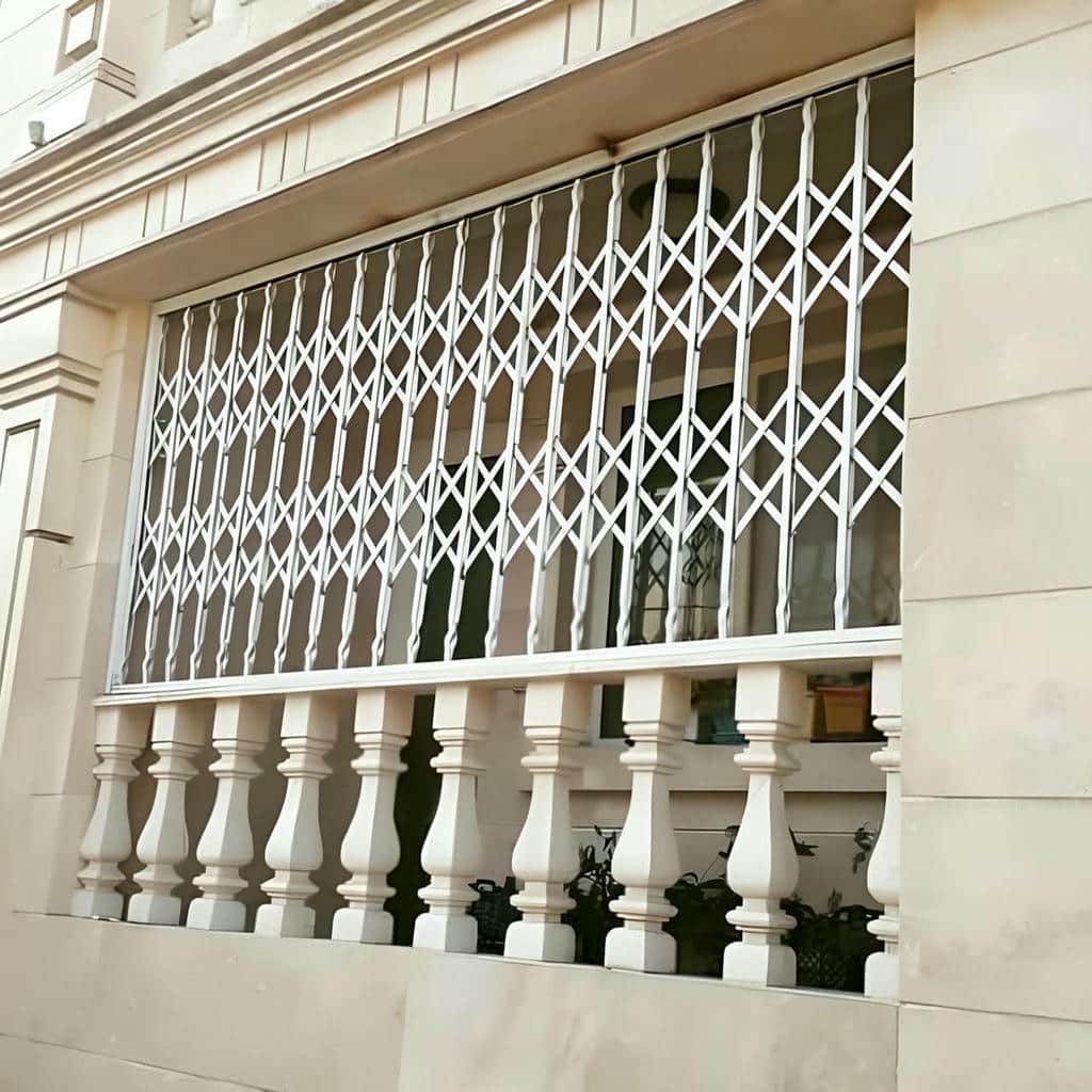 نرده پنجره رشت با پوشش رنگی مقاوم نرده پنجره رشت با پوشش رنگی مقاوم